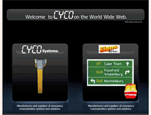 Tablet Screenshot of cyco.co.za